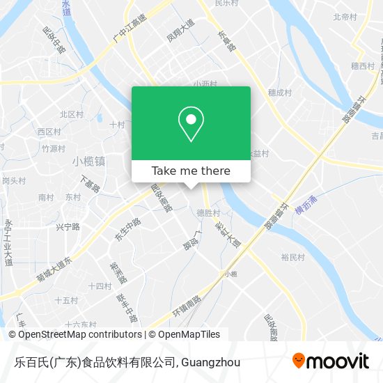 乐百氏(广东)食品饮料有限公司 map
