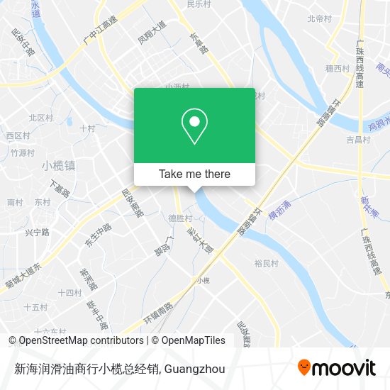 新海润滑油商行小榄总经销 map