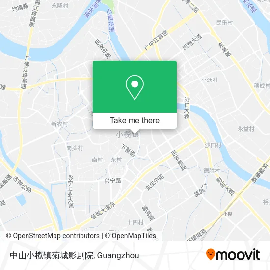 中山小榄镇菊城影剧院 map