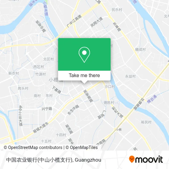 中国农业银行(中山小榄支行) map