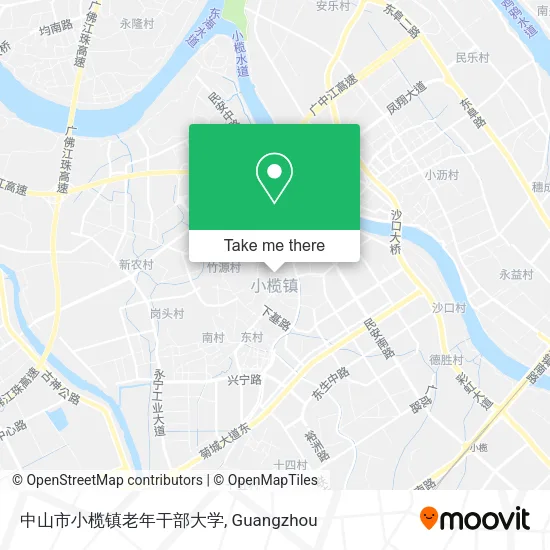 中山市小榄镇老年干部大学 map