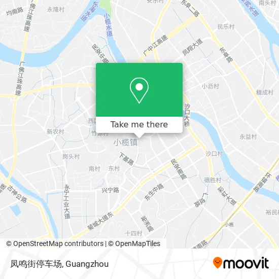 凤鸣街停车场 map