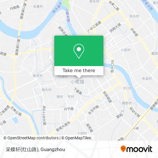 采蝶轩(红山路) map