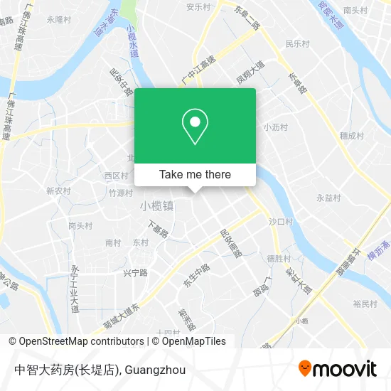 中智大药房(长堤店) map