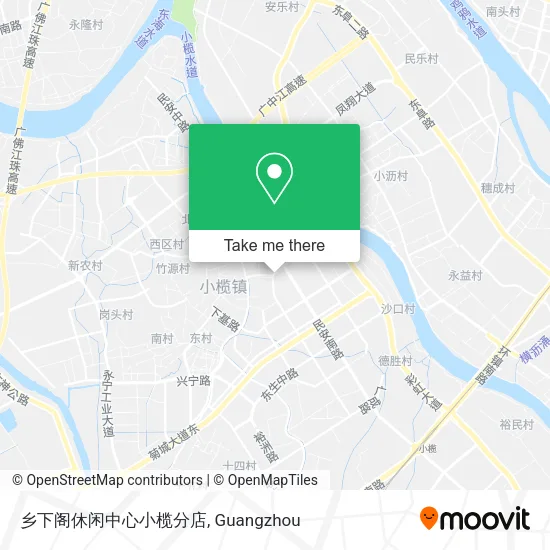 乡下阁休闲中心小榄分店 map