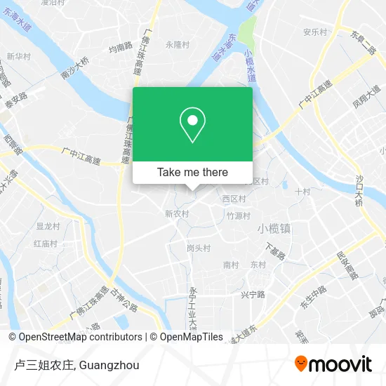 卢三姐农庄 map