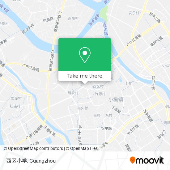 西区小学 map