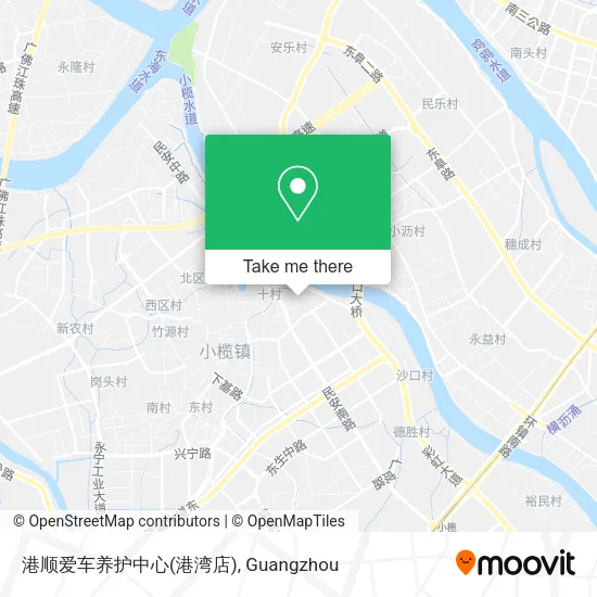 港顺爱车养护中心(港湾店) map