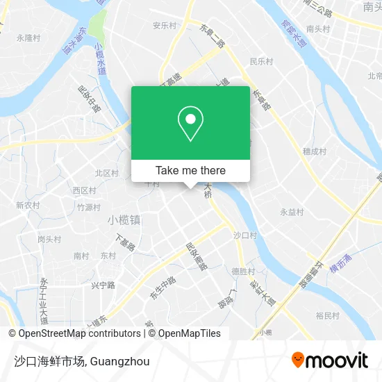 沙口海鲜市场 map