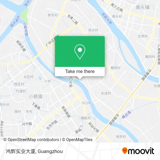 鸿辉实业大厦 map