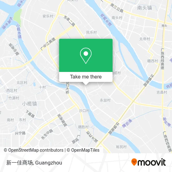 新一佳商场 map