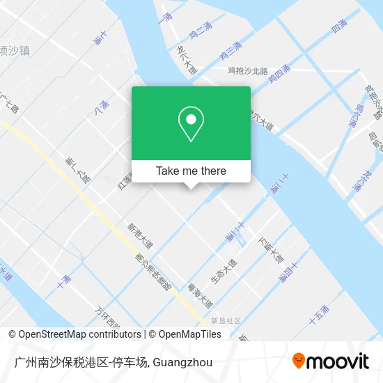 广州南沙保税港区-停车场 map