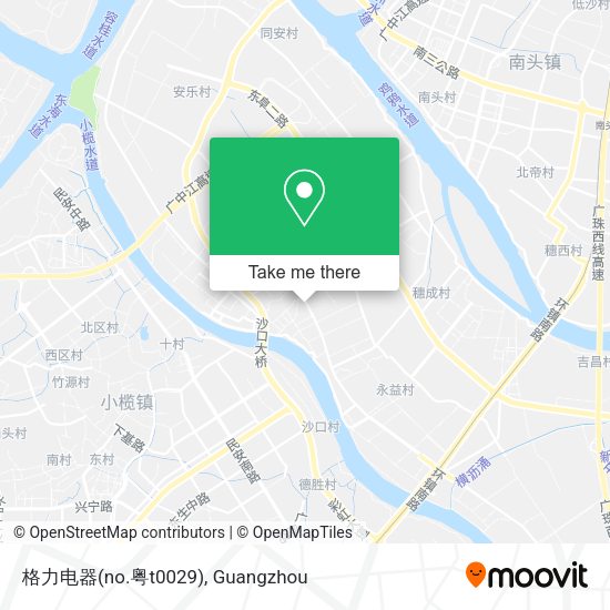 格力电器(no.粤t0029) map