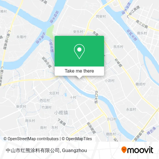 中山市红熊涂料有限公司 map