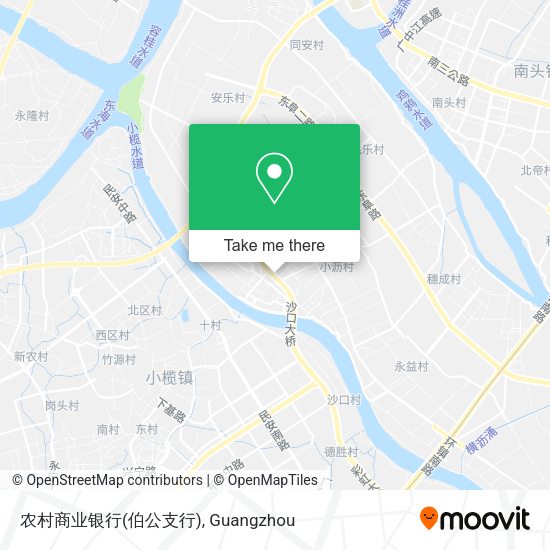 农村商业银行(伯公支行) map