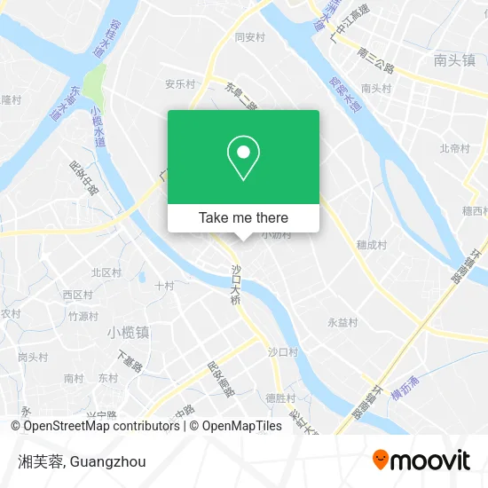 湘芙蓉 map
