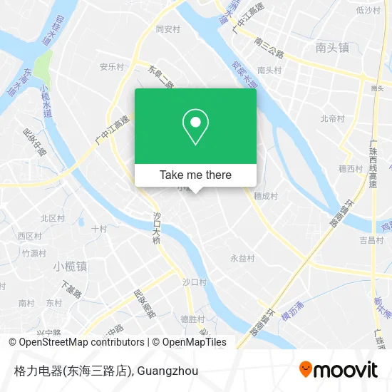 格力电器(东海三路店) map