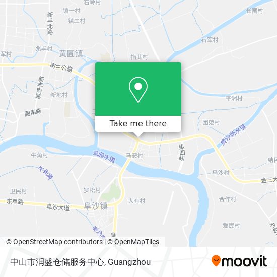 中山市润盛仓储服务中心 map