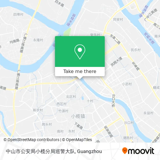 中山市公安局小榄分局巡警大队 map