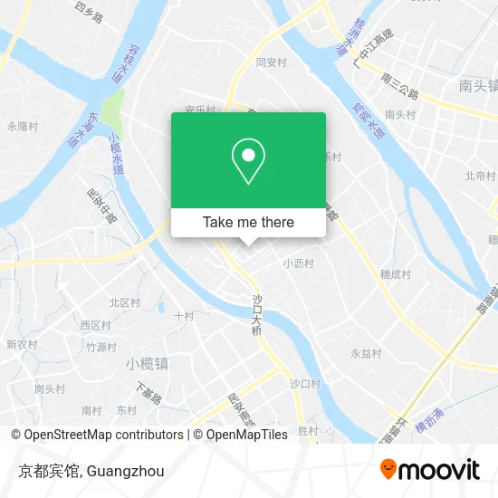京都宾馆 map