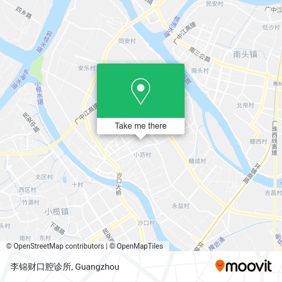 李锦财口腔诊所 map