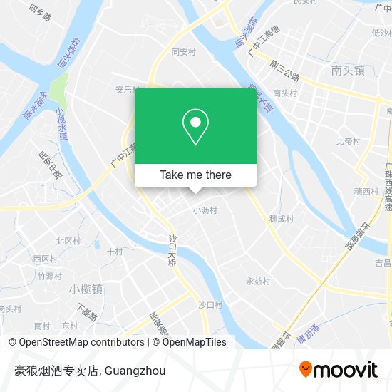 豪狼烟酒专卖店 map