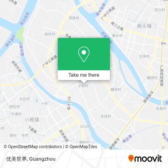 优美世界 map