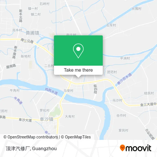 顶津汽修厂 map