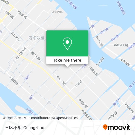 三区小学 map