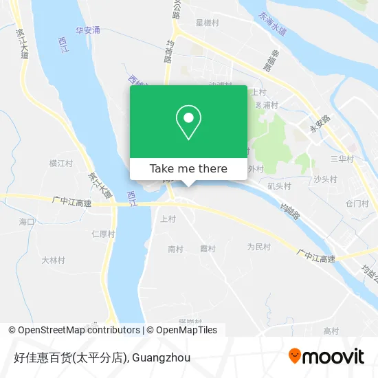 好佳惠百货(太平分店) map