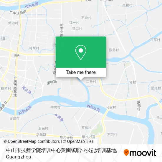 中山市技师学院培训中心黄圃镇职业技能培训基地 map