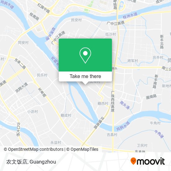 农文饭店 map