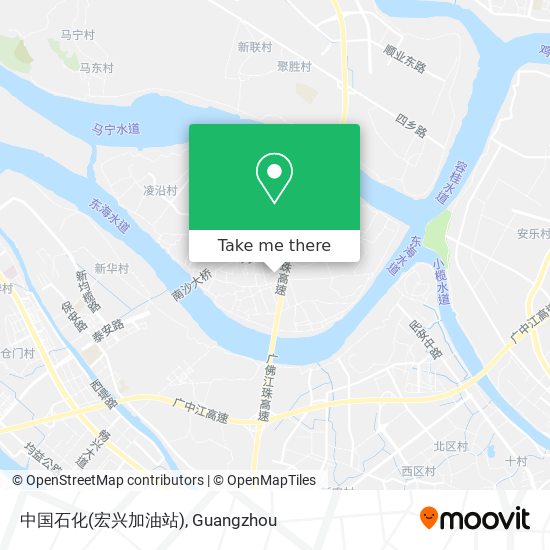 中国石化(宏兴加油站) map