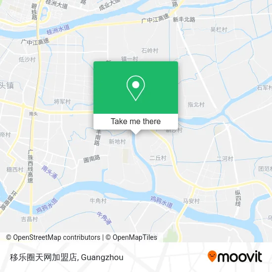 移乐圈天网加盟店 map