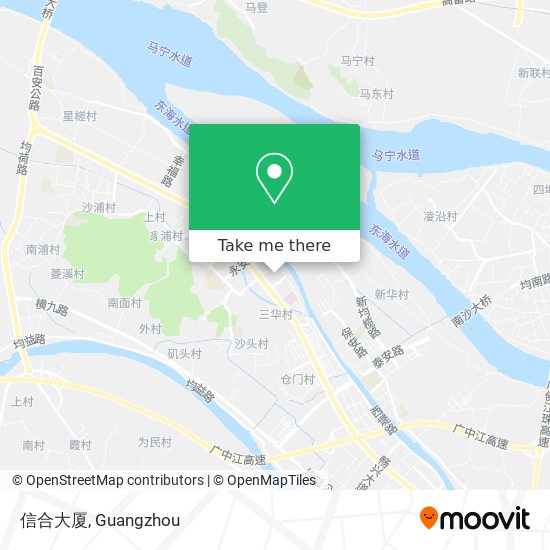 信合大厦 map
