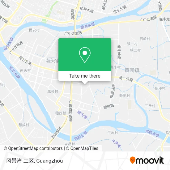 冈景湾-二区 map