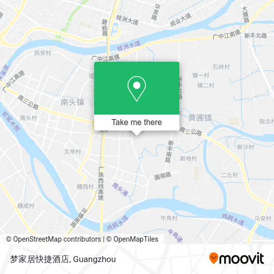 梦家居快捷酒店 map