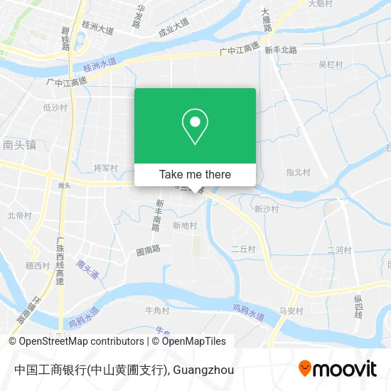 中国工商银行(中山黄圃支行) map