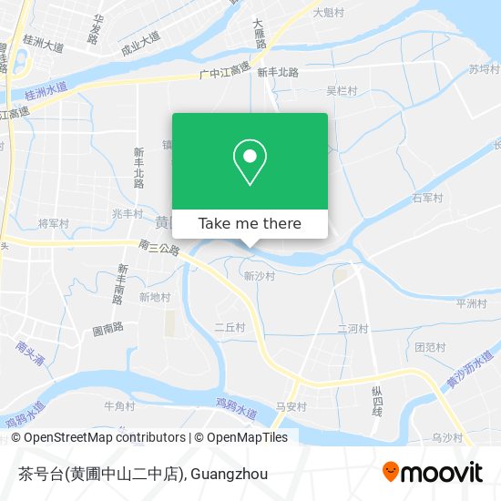 茶号台(黄圃中山二中店) map