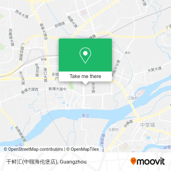 千鲜汇(中颐海伦堡店) map