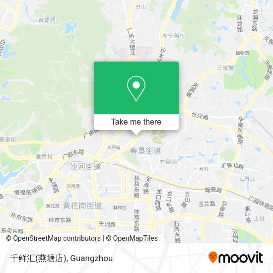 千鲜汇(燕塘店) map