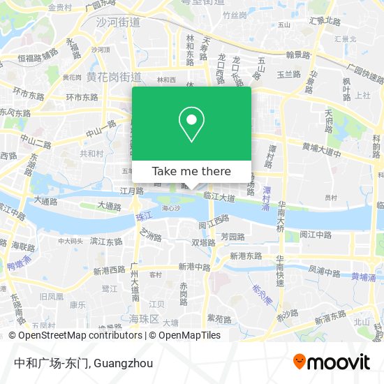 中和广场-东门 map