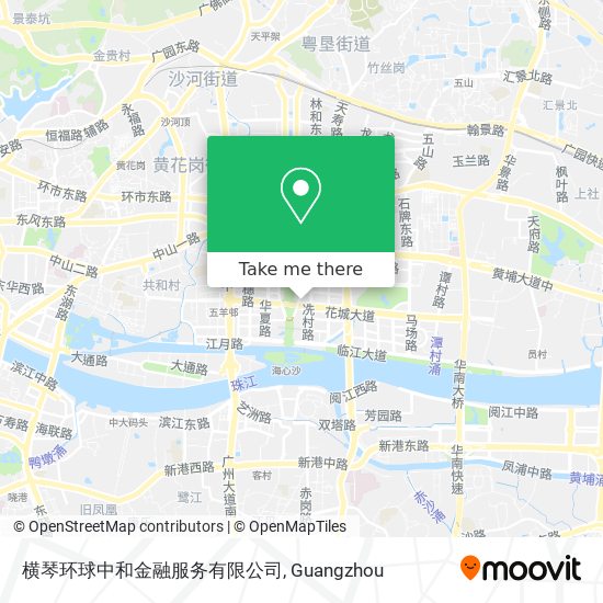 横琴环球中和金融服务有限公司 map
