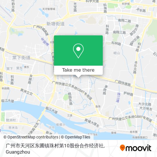 广州市天河区东圃镇珠村第10股份合作经济社 map