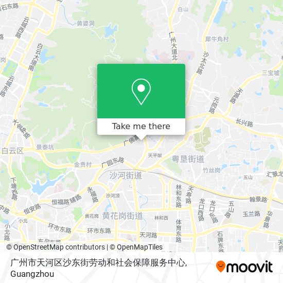广州市天河区沙东街劳动和社会保障服务中心 map