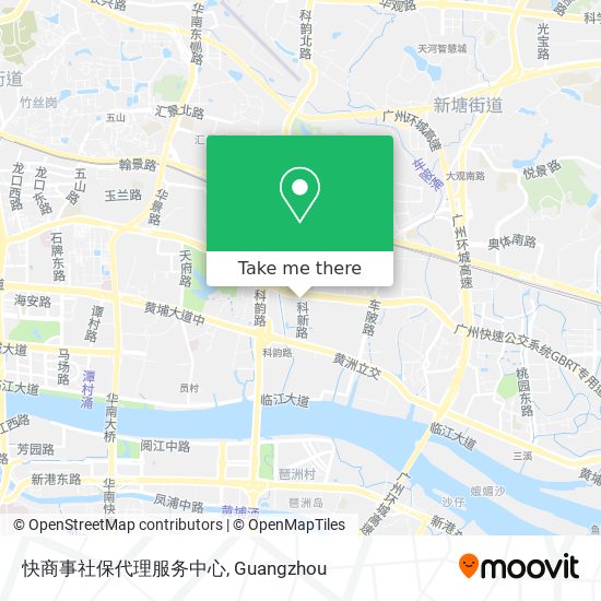 快商事社保代理服务中心 map
