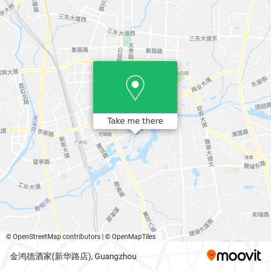 金鸿德酒家(新华路店) map