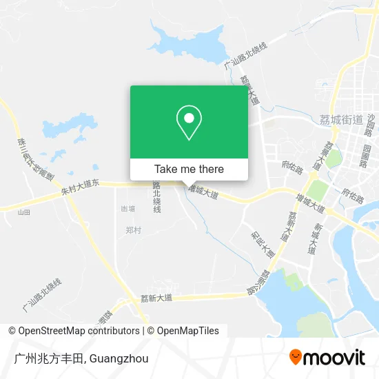 广州兆方丰田 map