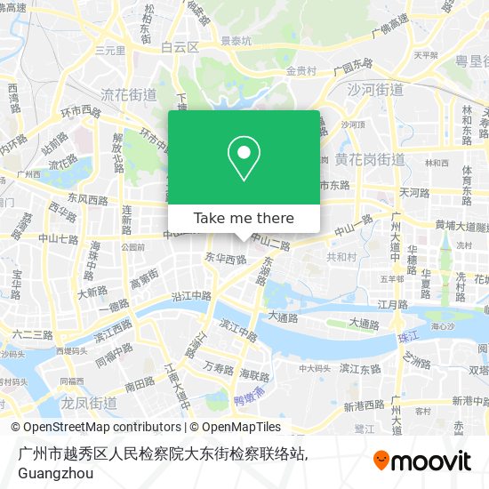 广州市越秀区人民检察院大东街检察联络站 map