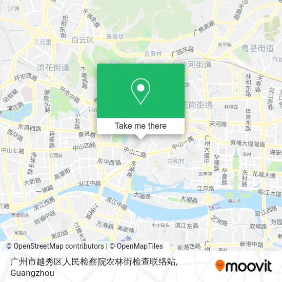 广州市越秀区人民检察院农林街检查联络站 map
